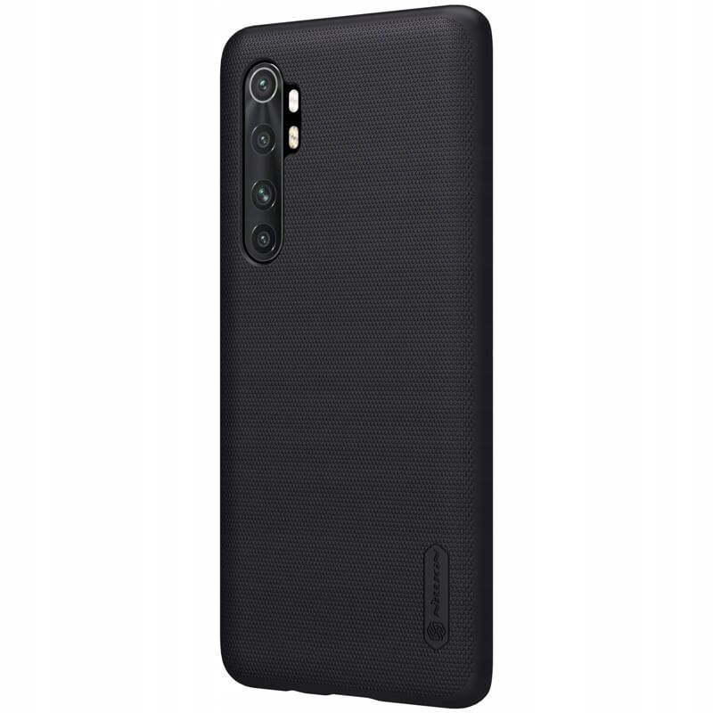Pokrowiec Etui Nillkin Frosted Shield Czarne Xiaomi Mi Note 10 Lite / 3