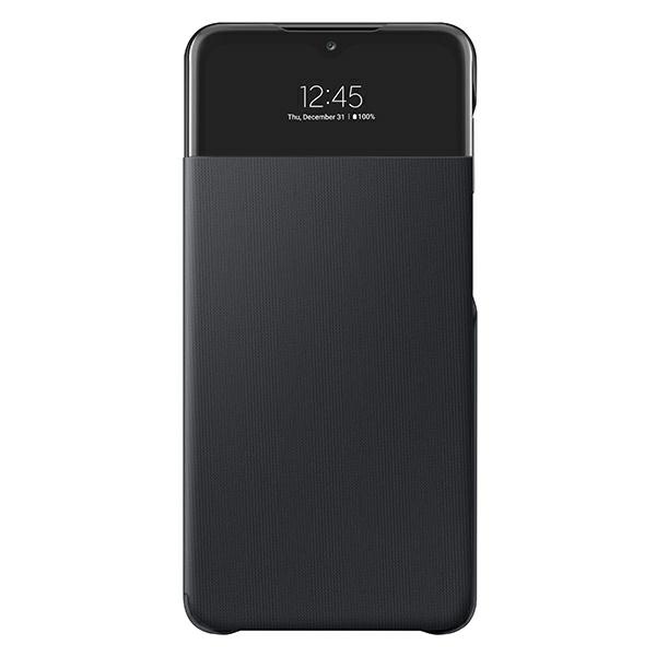 Pokrowiec oryginalne etui S View Wallet Cover czarne SAMSUNG Galaxy A32 5G
