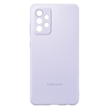 Pokrowiec etui oryginalne Silicone Cover fioletowe SAMSUNG Galaxy A72 5G / 2