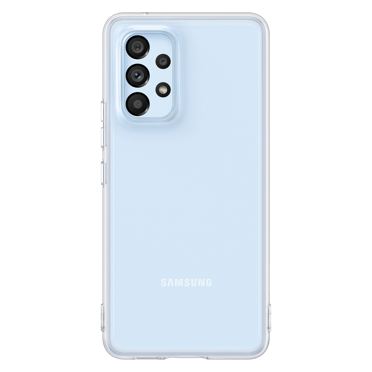 Pokrowiec etui oryginalne Soft Clear Cover przeroczyste SAMSUNG Galaxy A53 5G