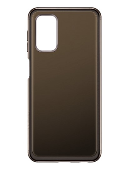Pokrowiec etui oryginalne Soft Clear Cover czarne SAMSUNG Galaxy A32 5G / 2
