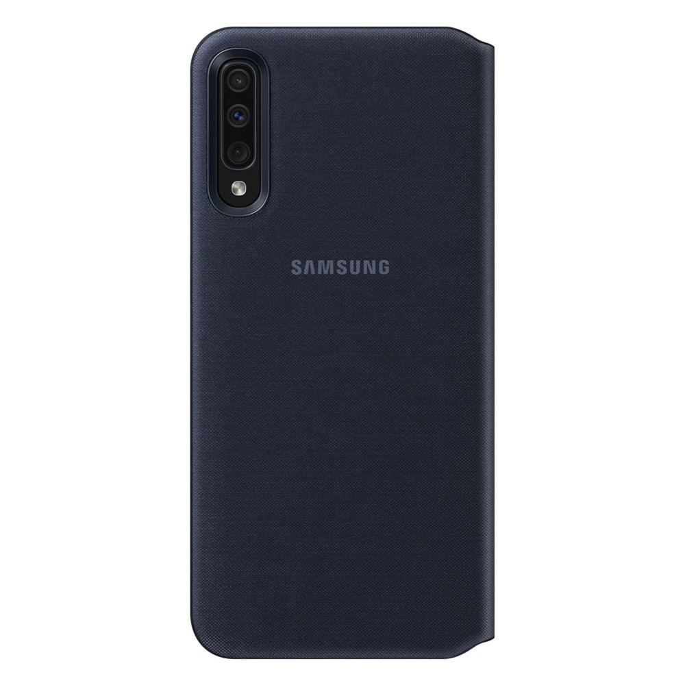 Pokrowiec oryginalne etui Flip Wallet Cover czarne SAMSUNG Galaxy A50s / 4