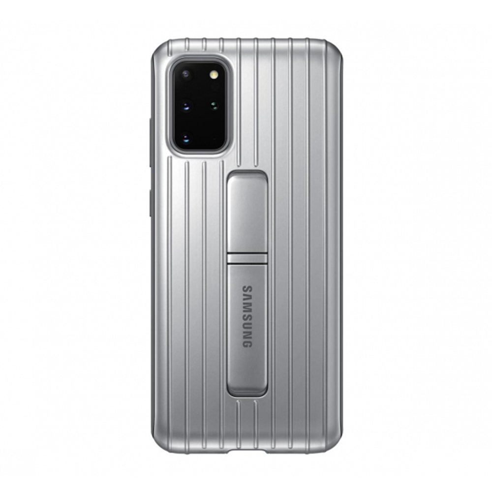 Pokrowiec etui oryginalne Protective Standing Cover srebrne  SAMSUNG Galaxy S20+