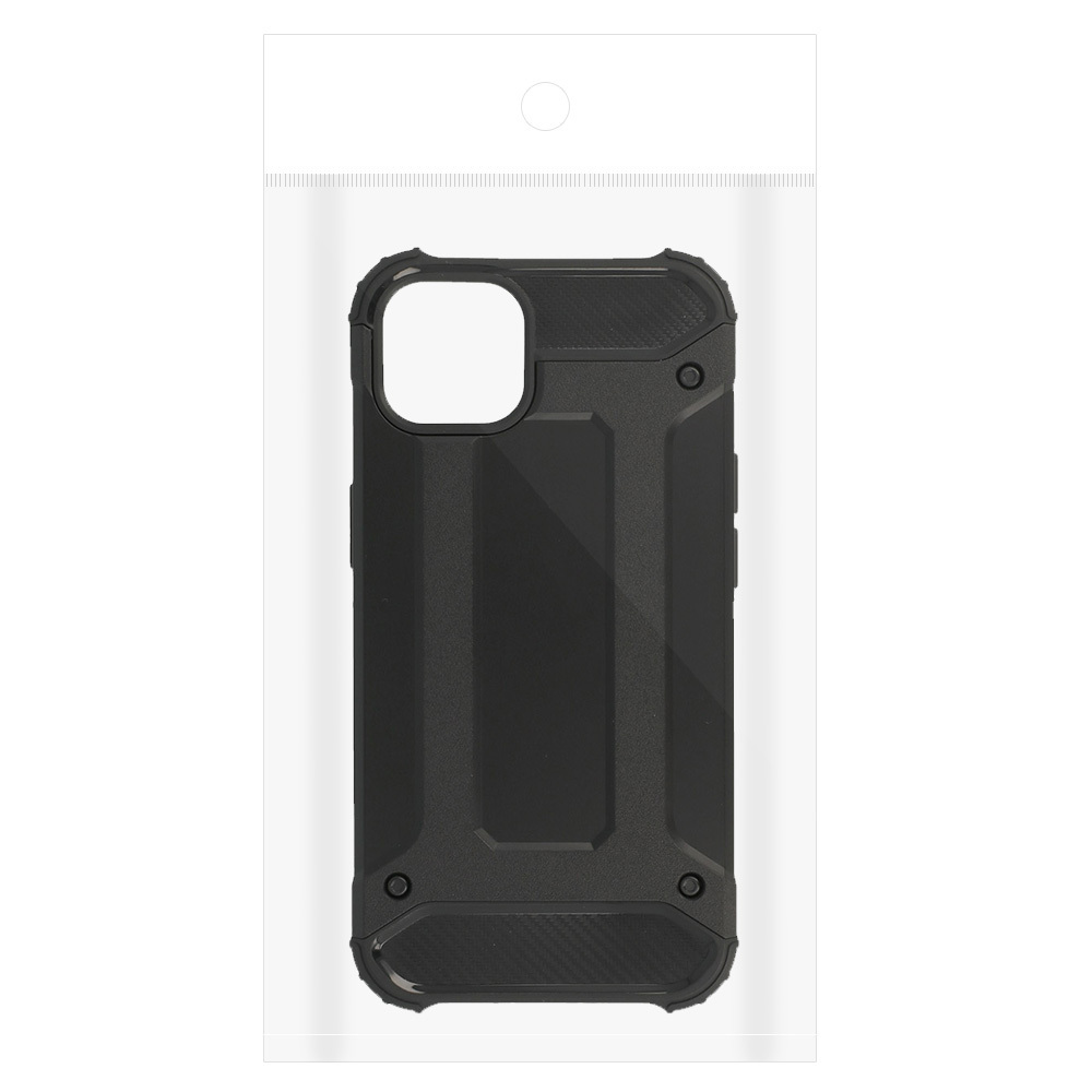 Pokrowiec etui pancerne Armor Case czarne APPLE iPhone 15 Pro Max / 6