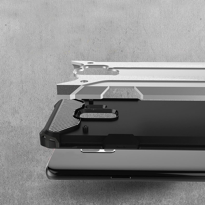 Pokrowiec etui pancerne Armor case czarne SAMSUNG Galaxy S9 / 3