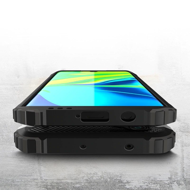 Pokrowiec etui pancerne Armor case czarne Xiaomi Mi Note 10 Pro / 6