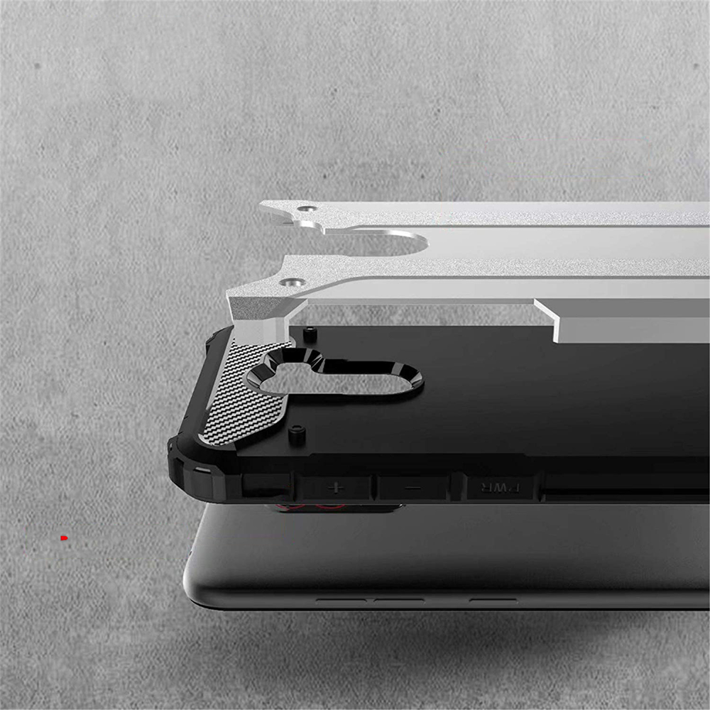 Pokrowiec etui pancerne Armor case czarne Xiaomi Pocophone F1 / 2