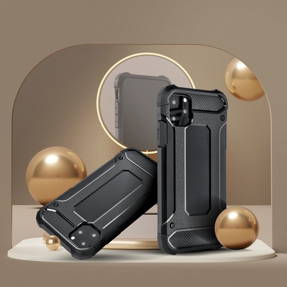 Pokrowiec etui pancerne Armor case czarne Xiaomi Redmi Note 11S 5G / 5