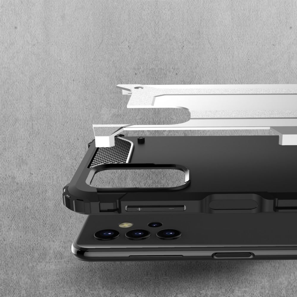 Pokrowiec etui pancerne Armor Case czarne SAMSUNG Galaxy Tab S6 Lite 10.4 / 3