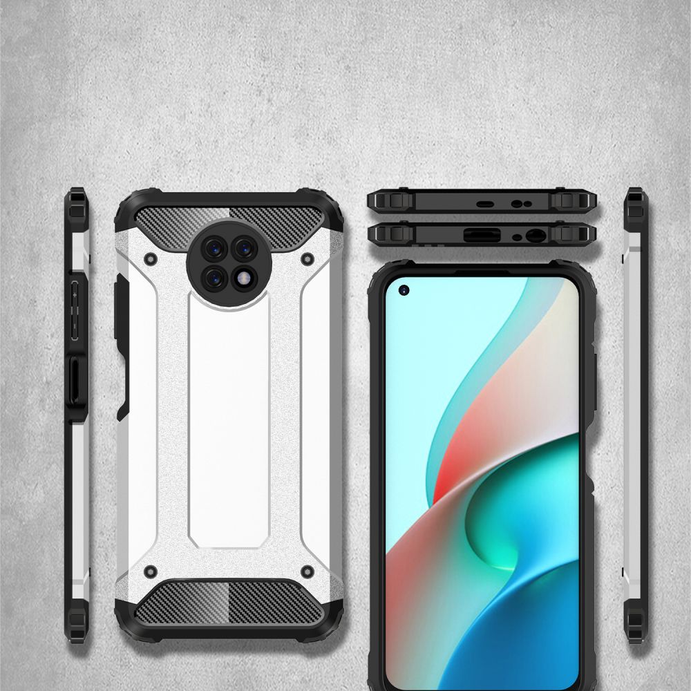 Pokrowiec etui pancerne Armor Case czarne Xiaomi Redmi Note 9T / 2