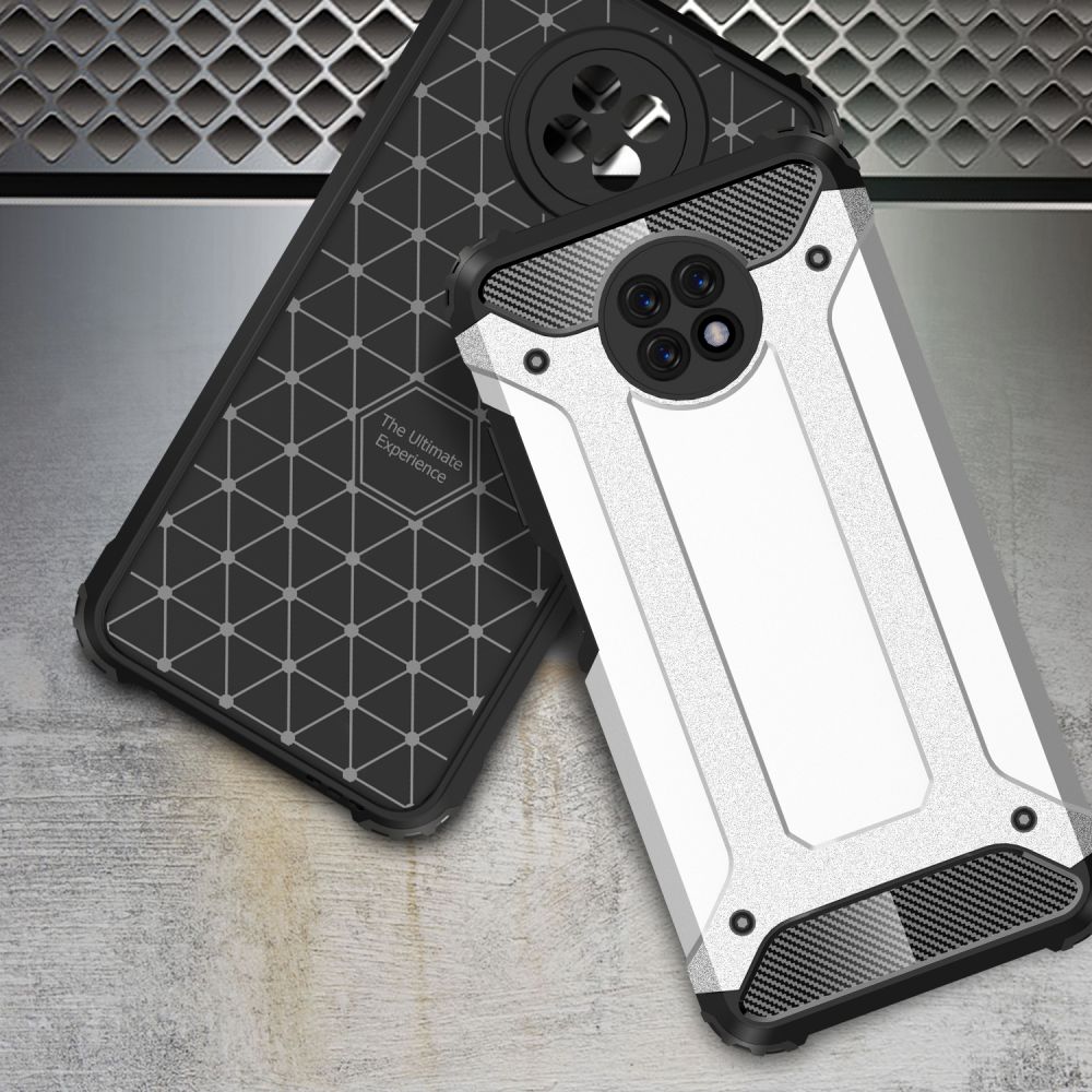Pokrowiec etui pancerne Armor Case czarne Xiaomi Redmi Note 9T / 5