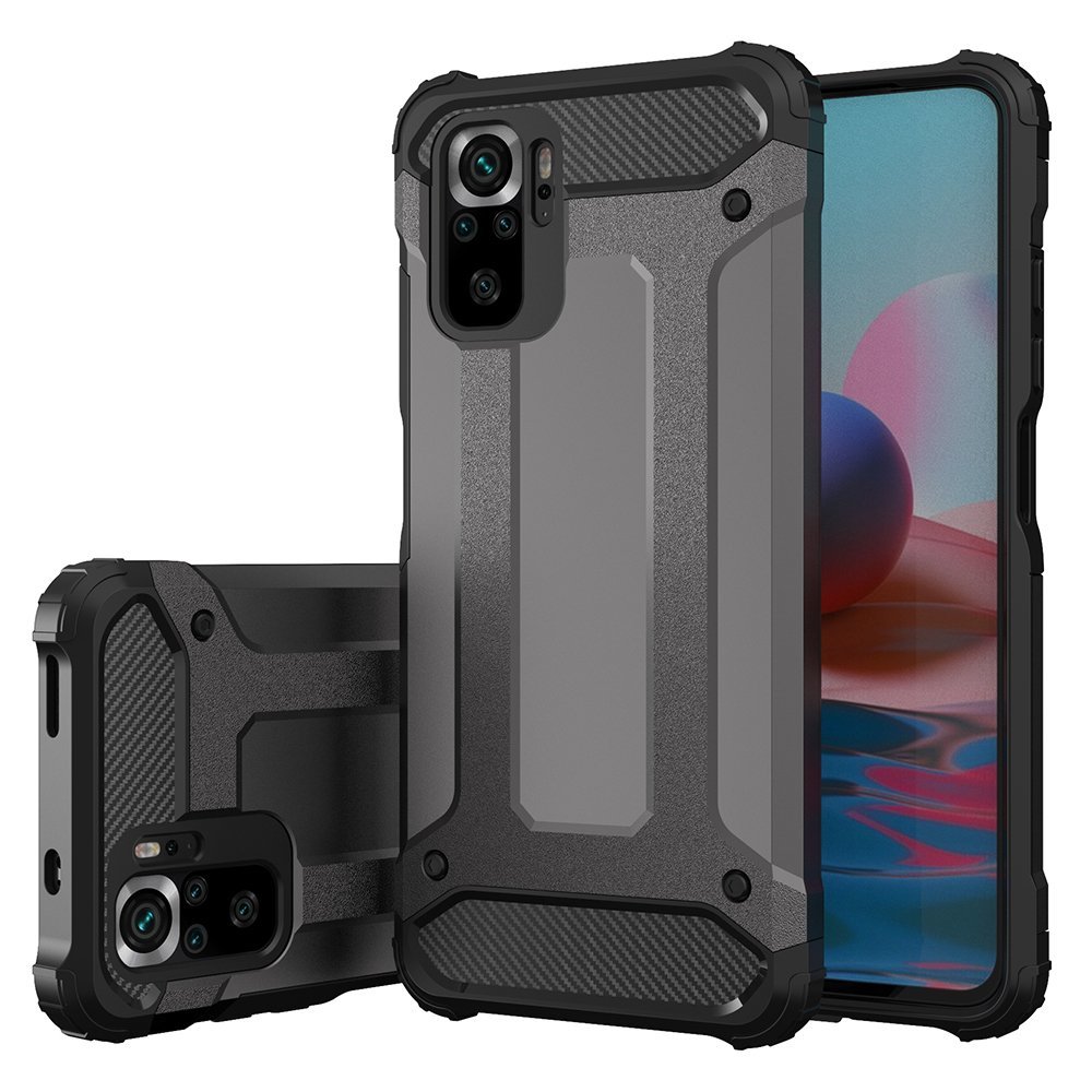 Pokrowiec etui pancerne Armor case granatowe Xiaomi Redmi Note 11T 5G / 2
