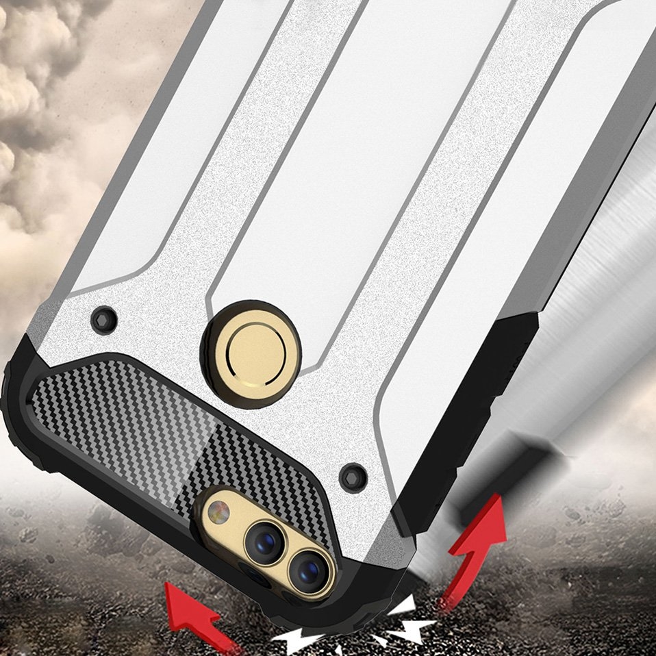 Pokrowiec etui pancerne Armor case granatowe Xiaomi Redmi Note 5 / 2