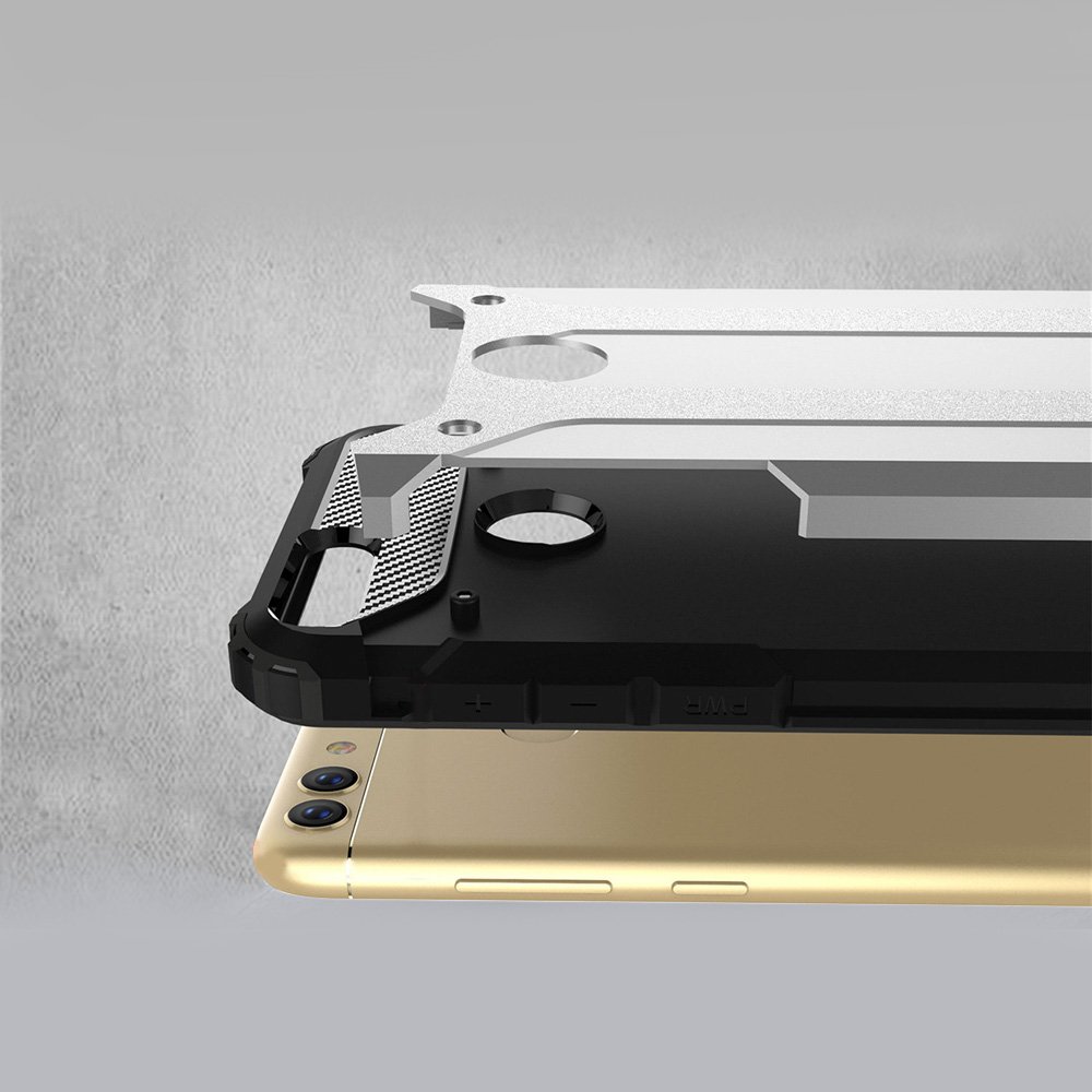 Pokrowiec etui pancerne Armor case granatowe Xiaomi Redmi Note 5 / 3