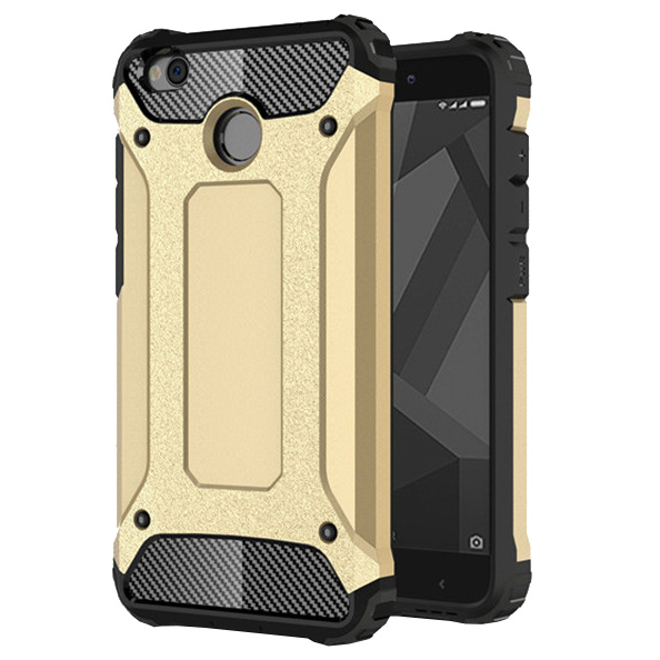 Pokrowiec etui pancerne Armor case zote Xiaomi Redmi 4X