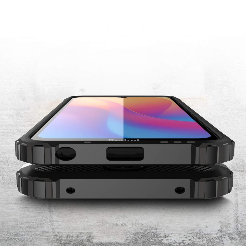 Pokrowiec etui pancerne Armor Case czarne Xiaomi Redmi 8A / 2