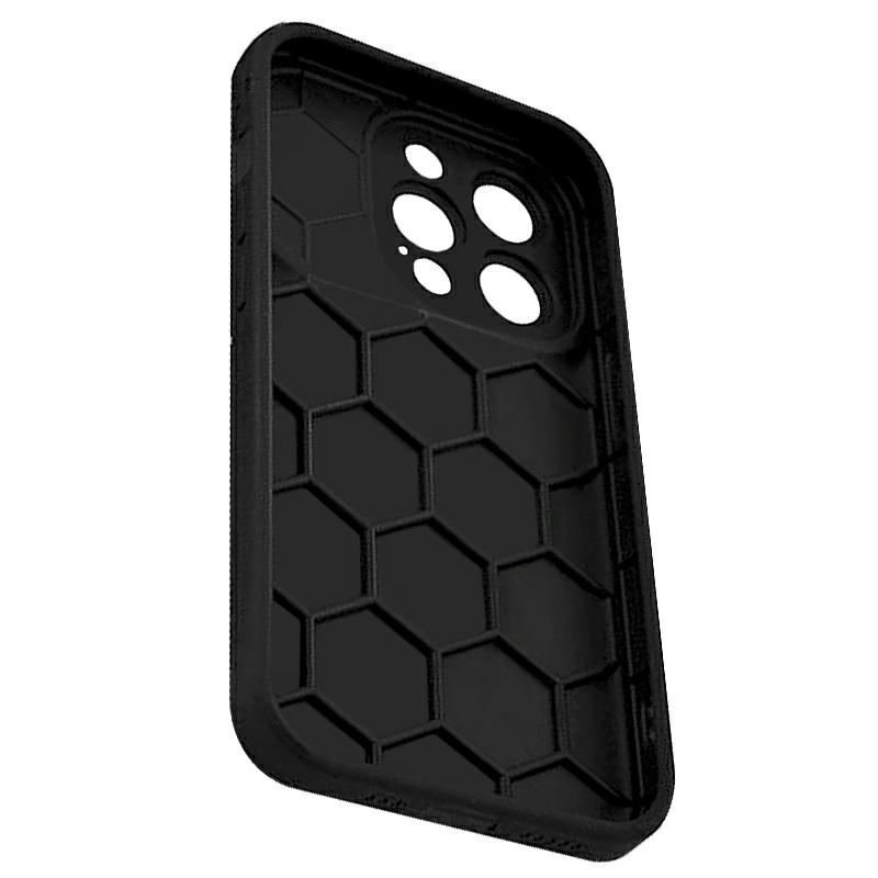 Pokrowiec etui pancerne Cross Case czarne APPLE iPhone 15 Pro Max / 3
