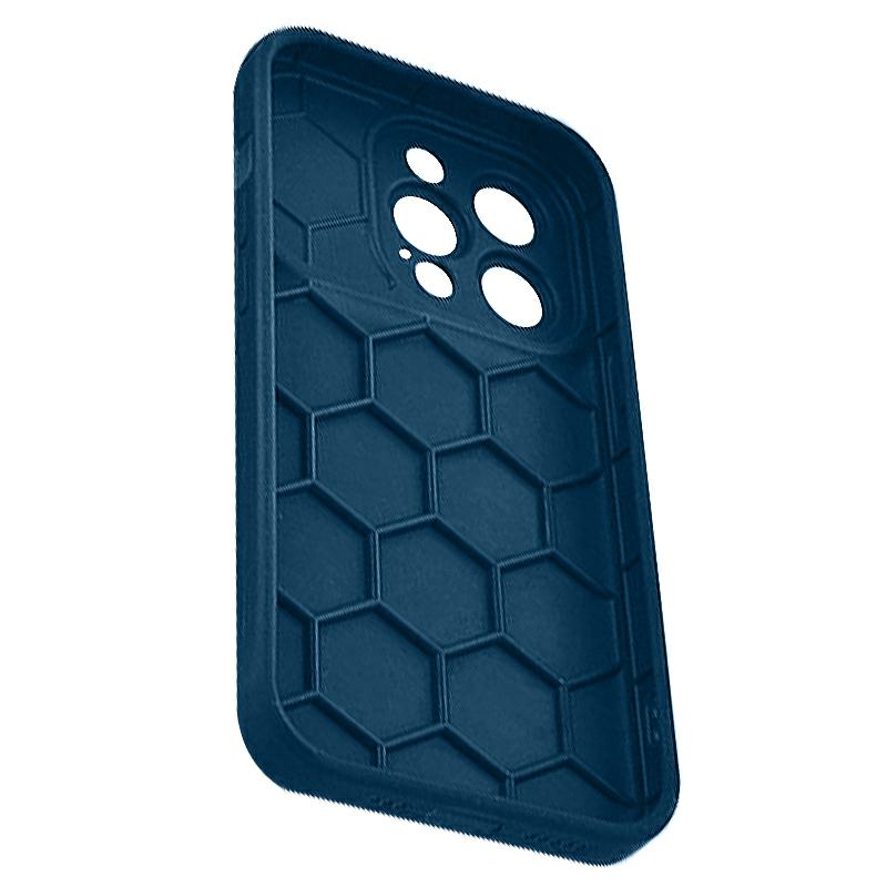 Pokrowiec etui pancerne Cross Case granatowe Xiaomi Redmi 12 / 3