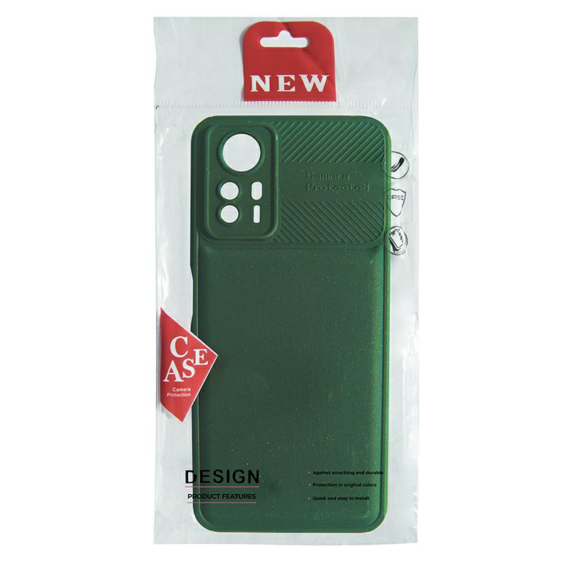 Pokrowiec etui pancerne Cross Case zielone Realme C51 / 4