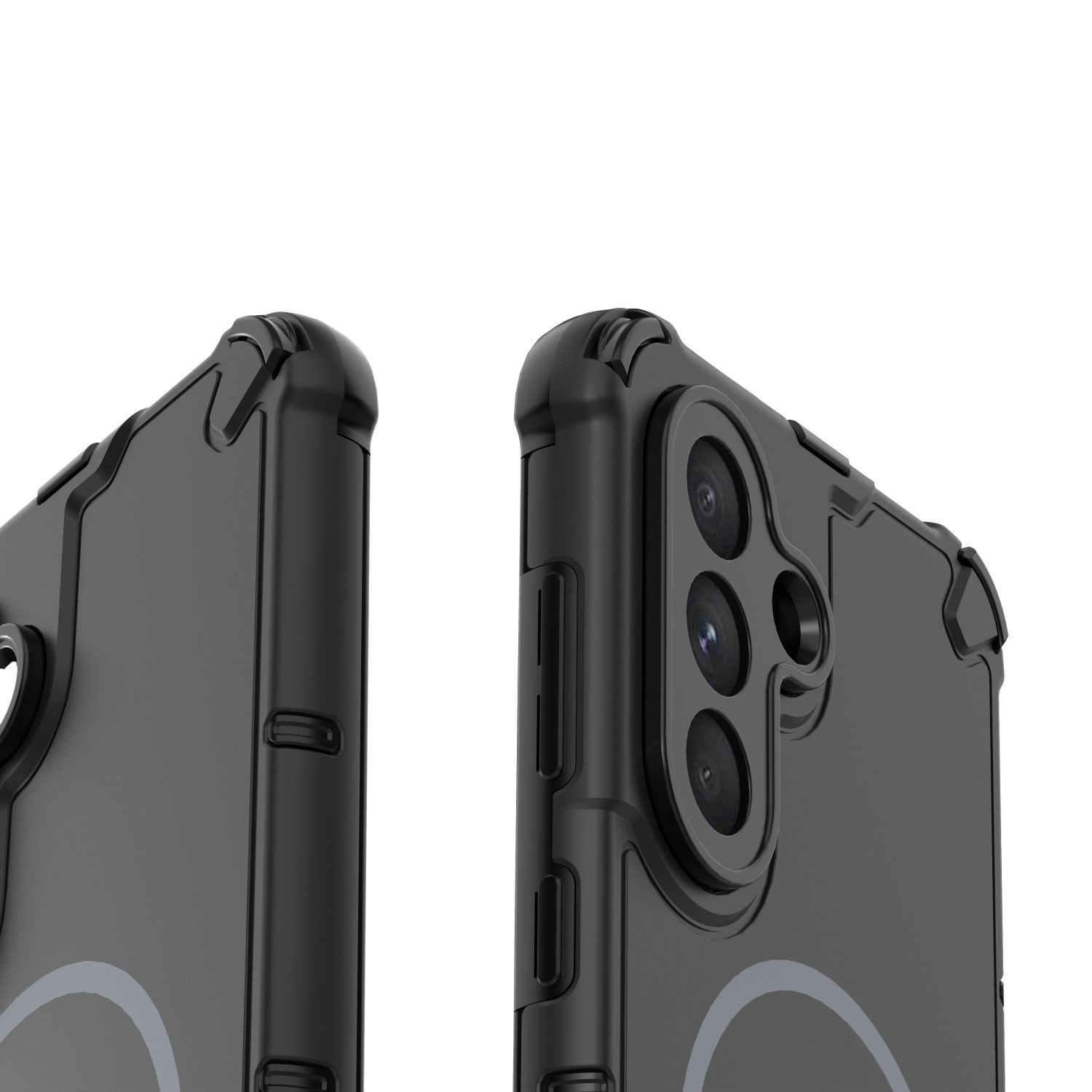 Pokrowiec etui pancerne Defender 2in1 Mag czarne SAMSUNG Galaxy A56 5G / 4