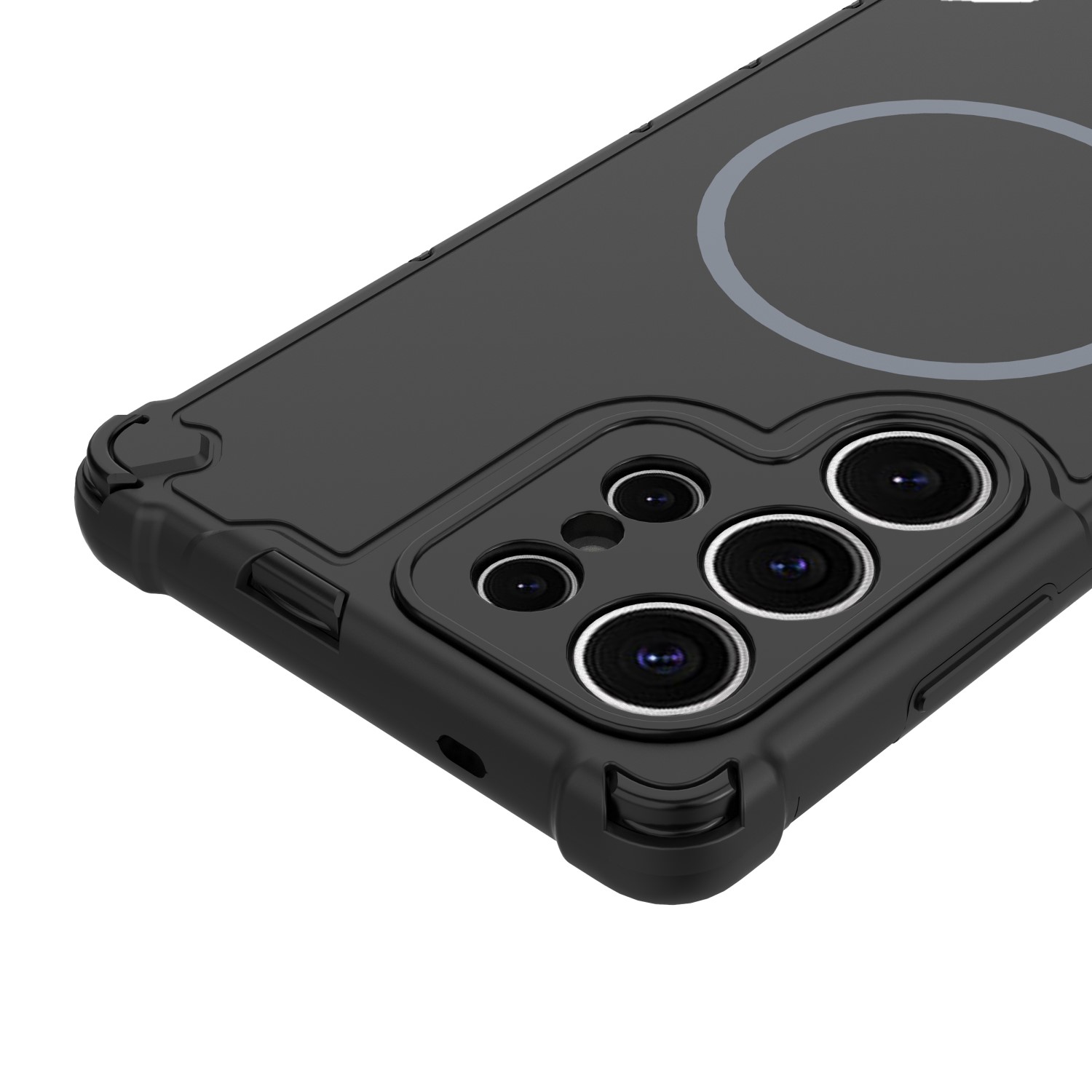 Pokrowiec etui pancerne Defender 2in1 Mag czarne SAMSUNG Galaxy S26 Ultra / 3