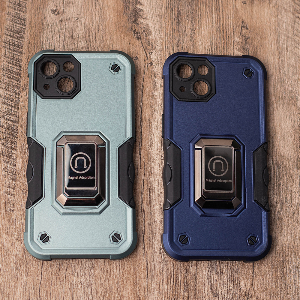 Pokrowiec etui pancerne Defender Bulky niebieskie APPLE iPhone XS / 12