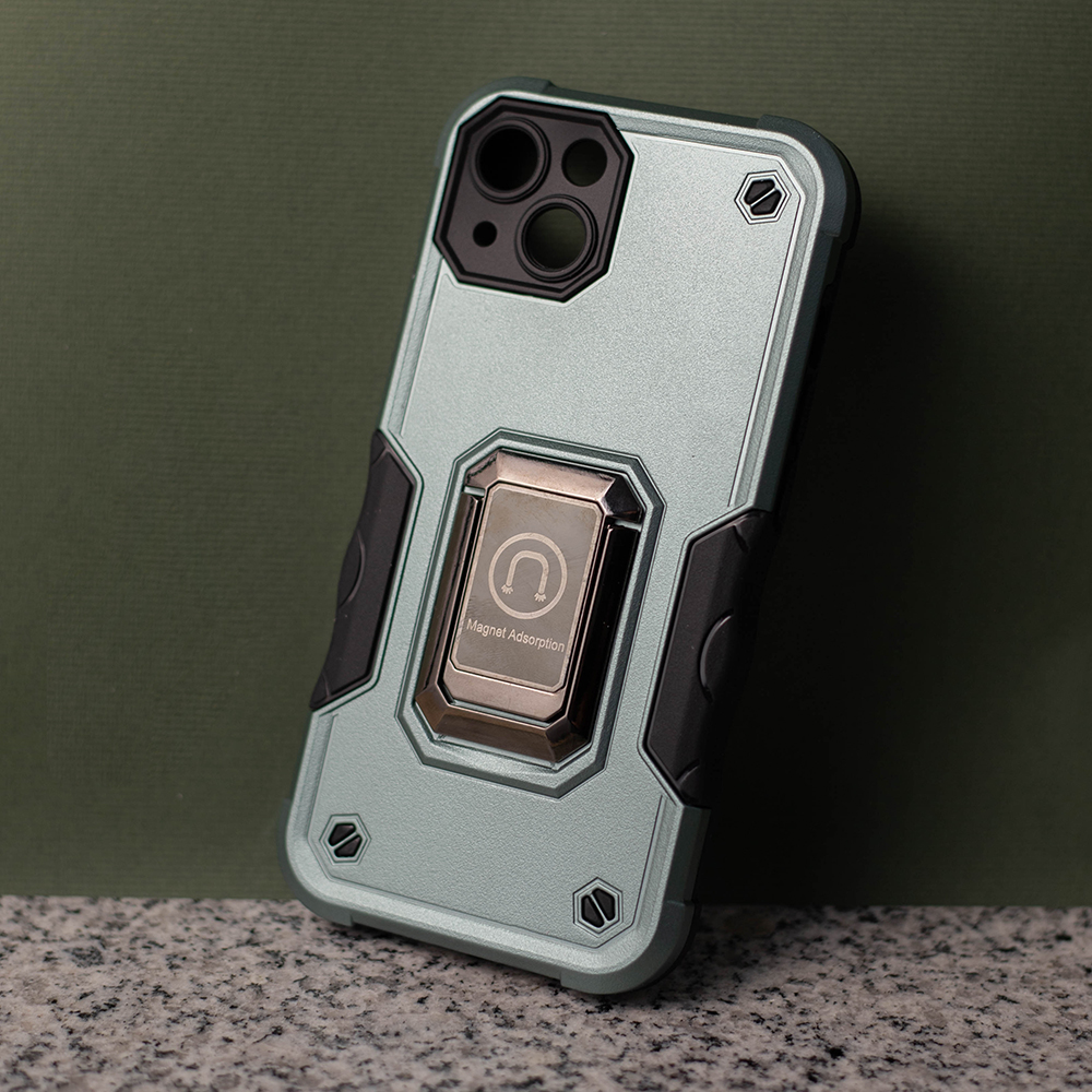 Pokrowiec etui pancerne Defender Bulky zielone Xiaomi Redmi 9AT / 11