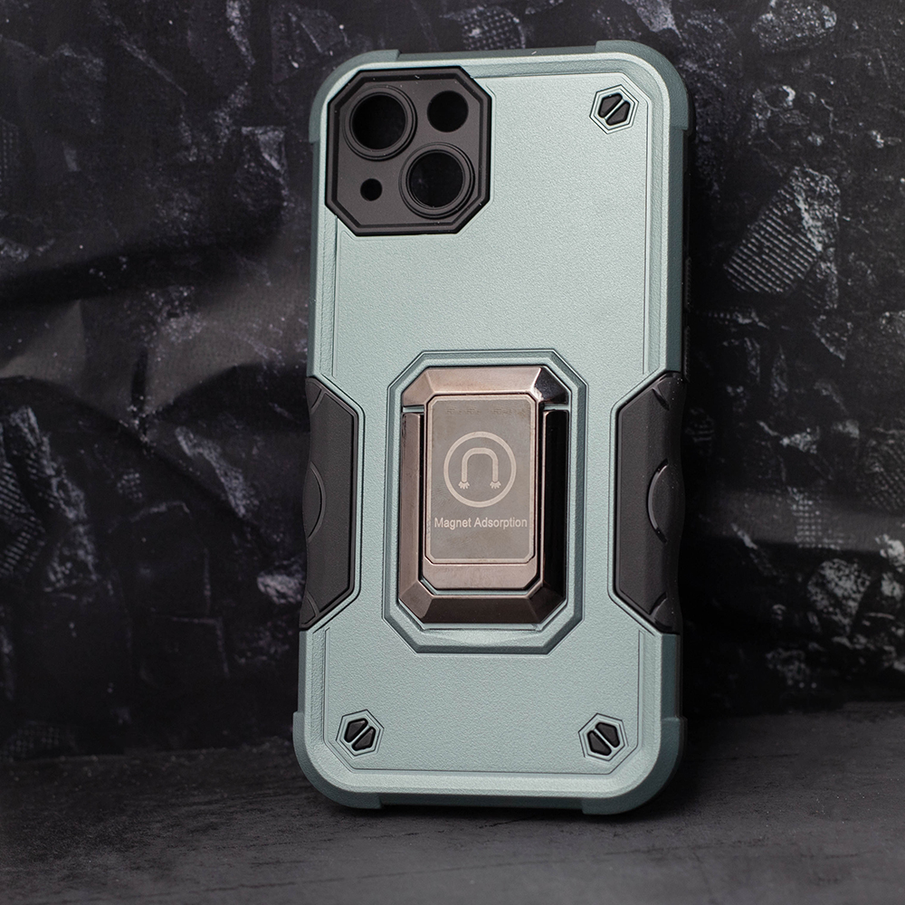 Pokrowiec etui pancerne Defender Bulky zielone Xiaomi Redmi 9AT / 5