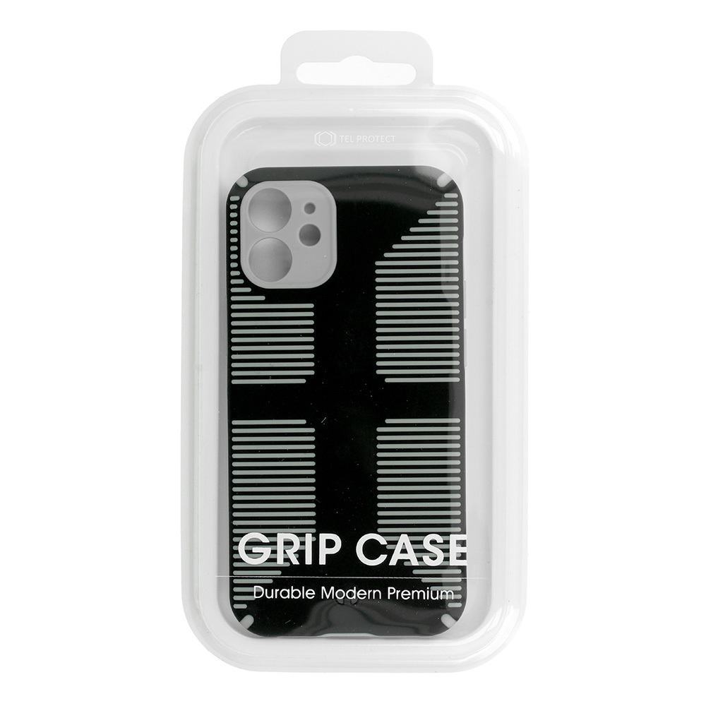 Pokrowiec etui pancerne Grip Case czarne APPLE iPhone 13 Pro / 6