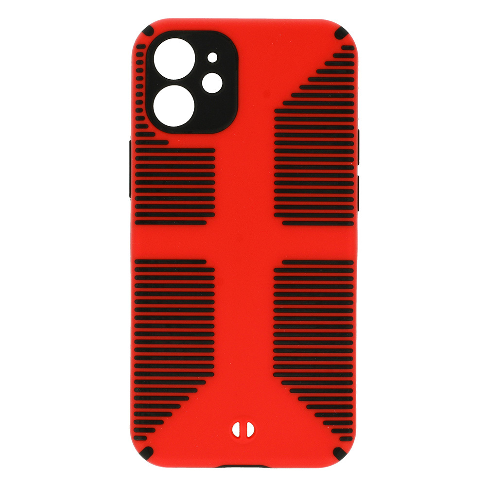 Pokrowiec etui pancerne Grip Case czerwone APPLE iPhone 12 Pro Max / 4