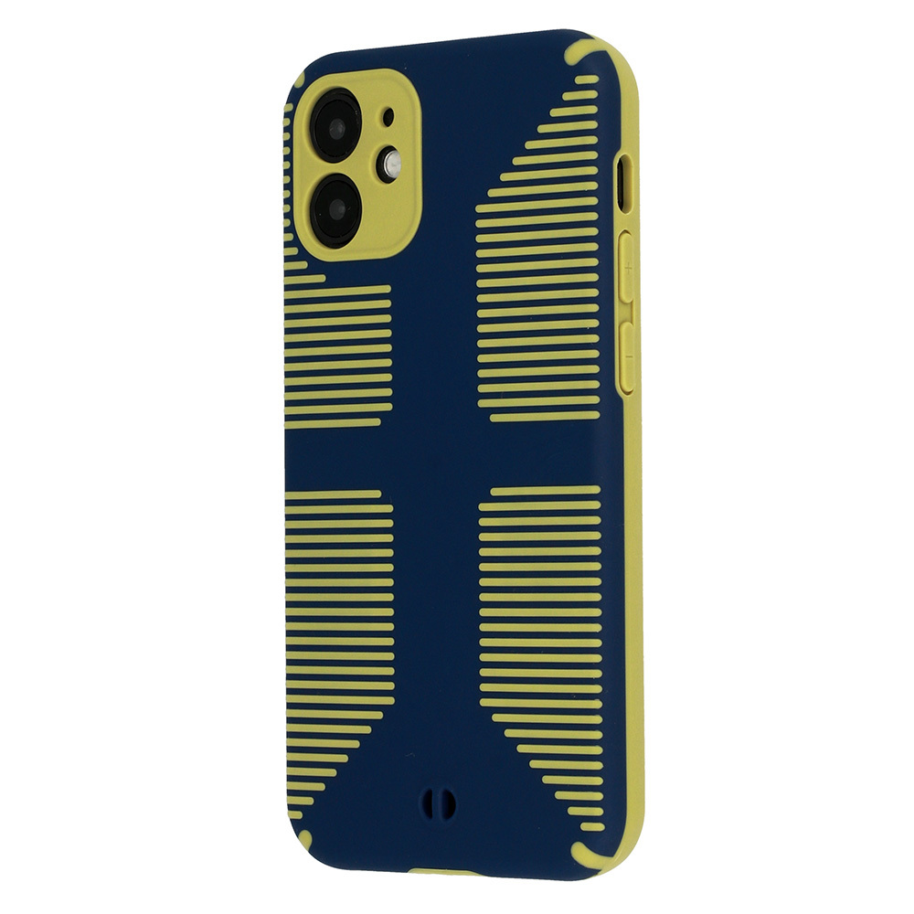 Pokrowiec etui pancerne Grip Case granatowe APPLE iPhone 12 Pro Max / 2