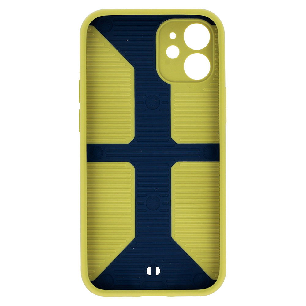 Pokrowiec etui pancerne Grip Case granatowe APPLE iPhone 12 Pro Max / 5