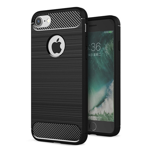 Pokrowiec etui pancerne Karbon Case czarne APPLE iPhone 6s Plus