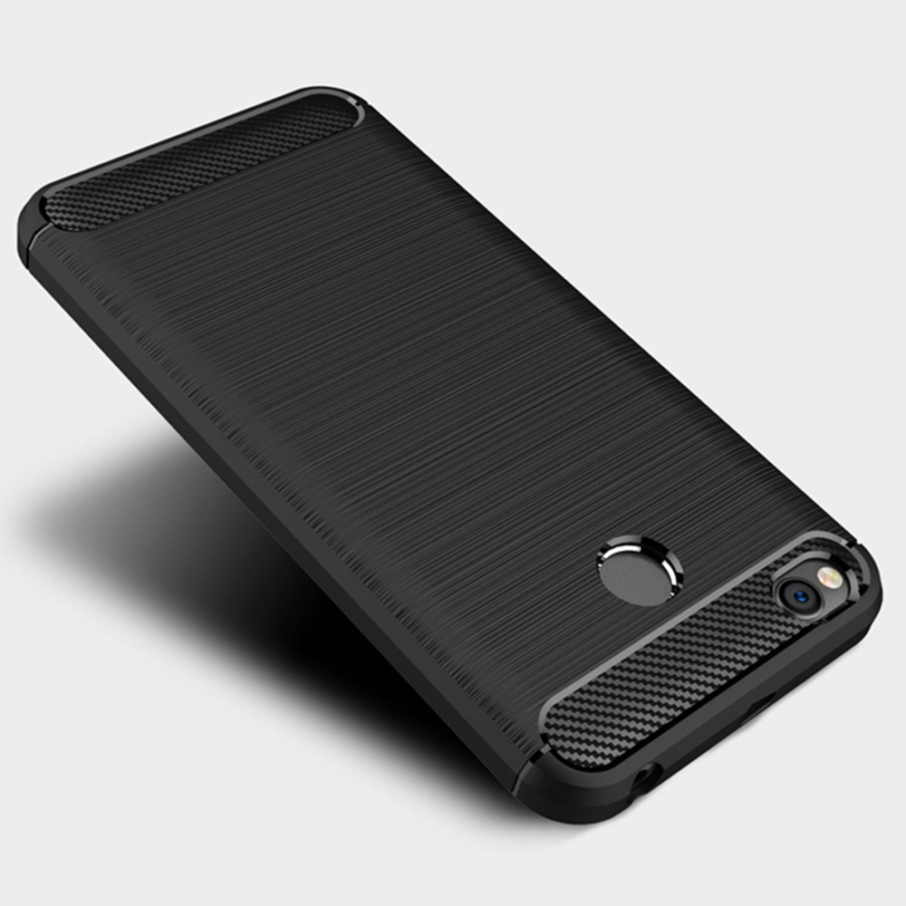 Pokrowiec etui pancerne Karbon Case czarne OnePlus 6 / 9