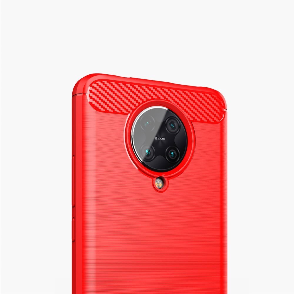 Pokrowiec etui pancerne Karbon Case czarne Xiaomi Redmi K30 Pro / 9
