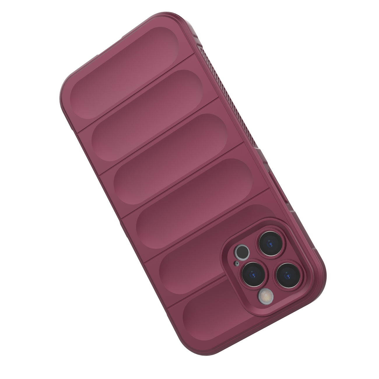 Pokrowiec etui pancerne Magic Shield Case burgundowe APPLE iPhone 12 Pro Max / 6