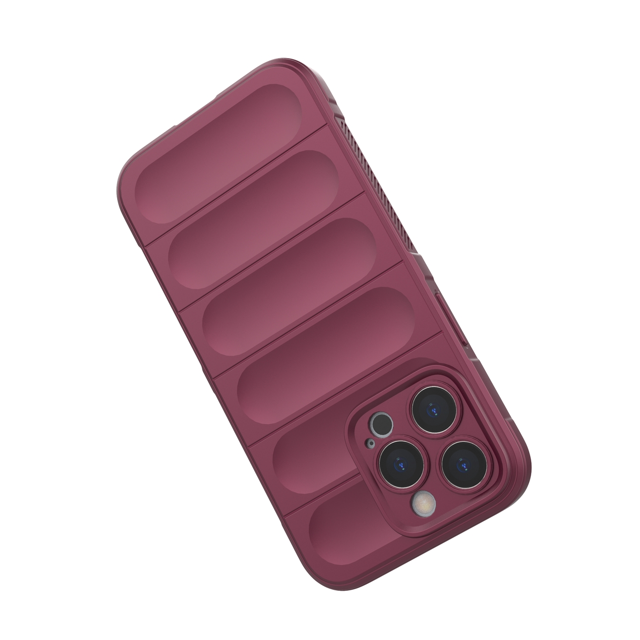 Pokrowiec etui pancerne Magic Shield Case burgundowe APPLE iPhone 13 Pro / 3