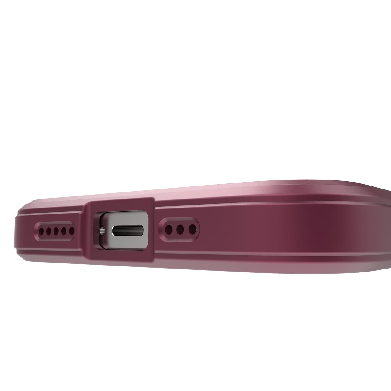 Pokrowiec etui pancerne Magic Shield Case burgundowe APPLE iPhone 13 Pro Max / 4