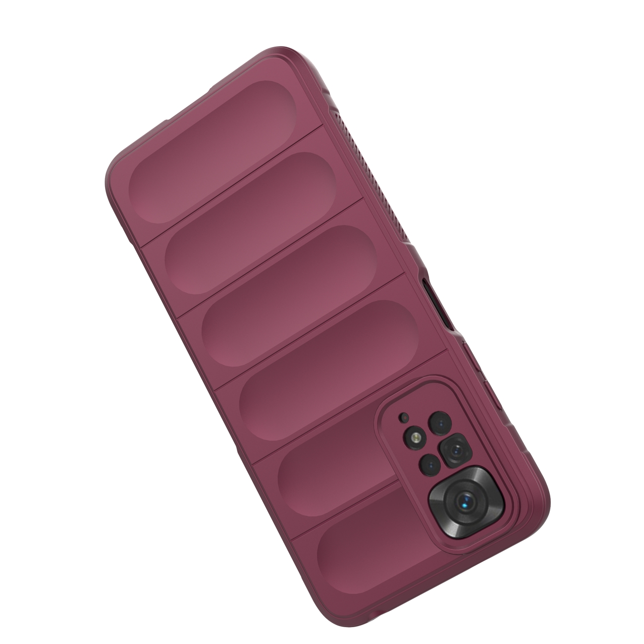 Pokrowiec etui pancerne Magic Shield Case burgundowe Xiaomi Redmi Note 11 / 3