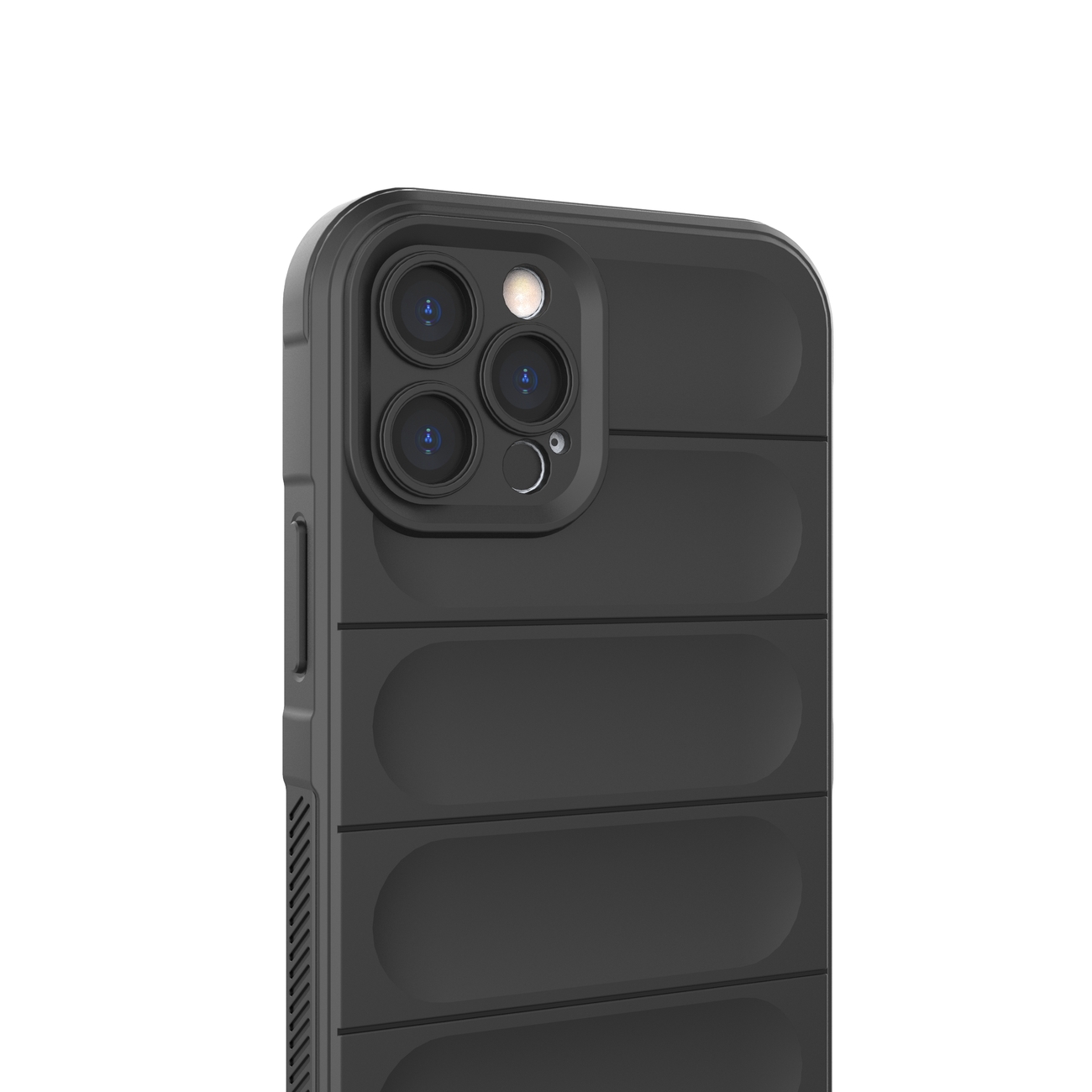Pokrowiec etui pancerne Magic Shield Case czarne APPLE iPhone 12 Pro / 10