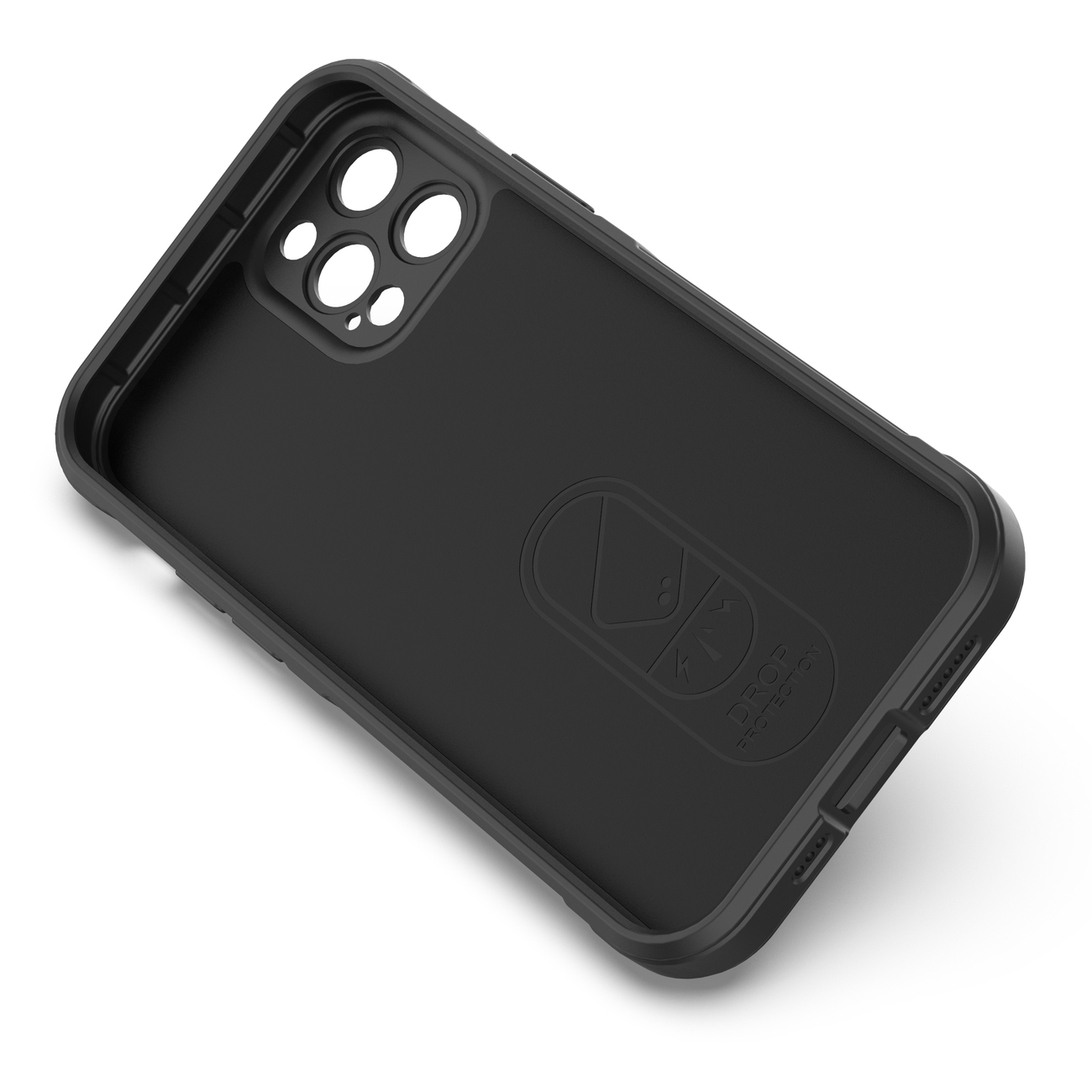 Pokrowiec etui pancerne Magic Shield Case czarne APPLE iPhone 12 Pro / 2