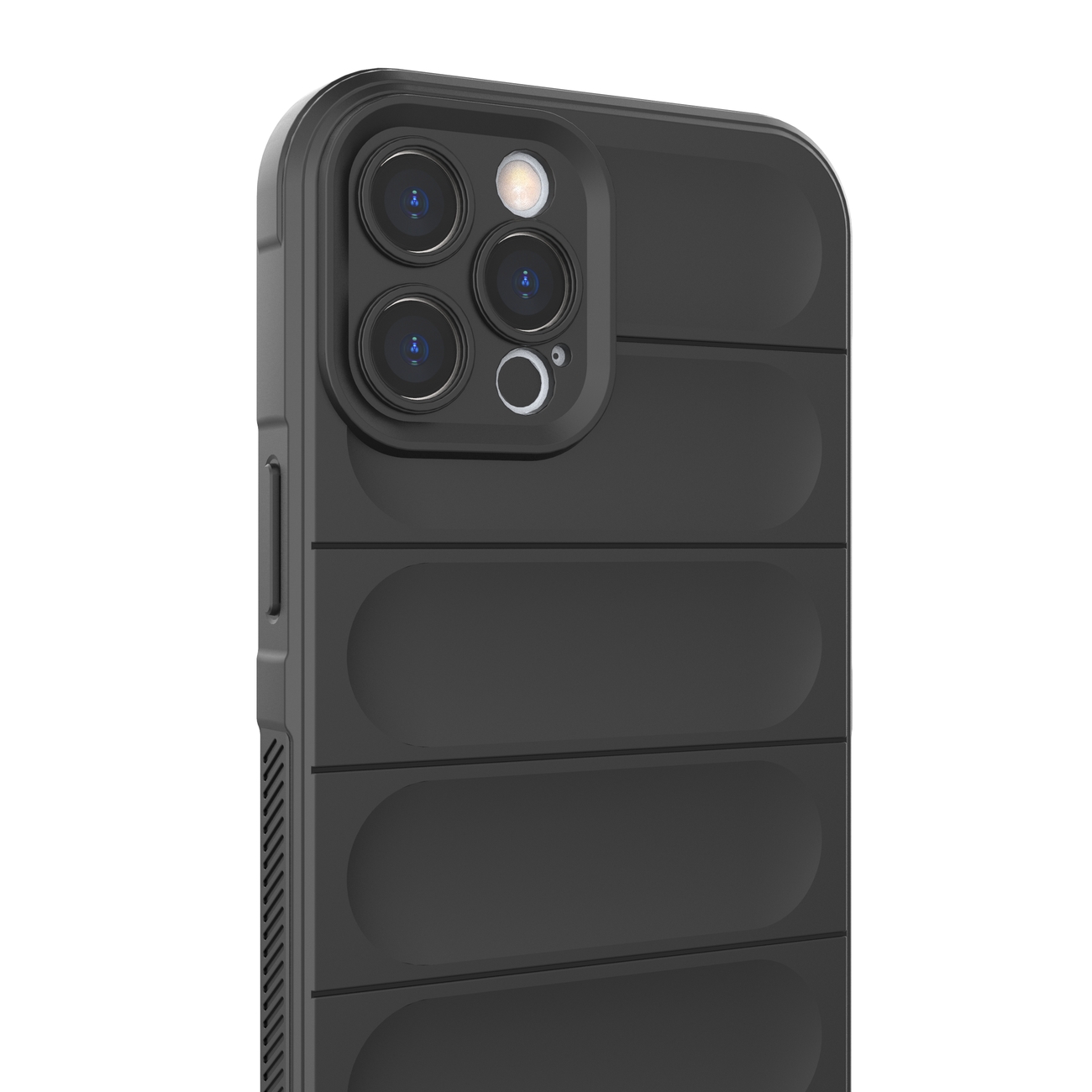 Pokrowiec etui pancerne Magic Shield Case czarne APPLE iPhone 12 Pro Max / 10