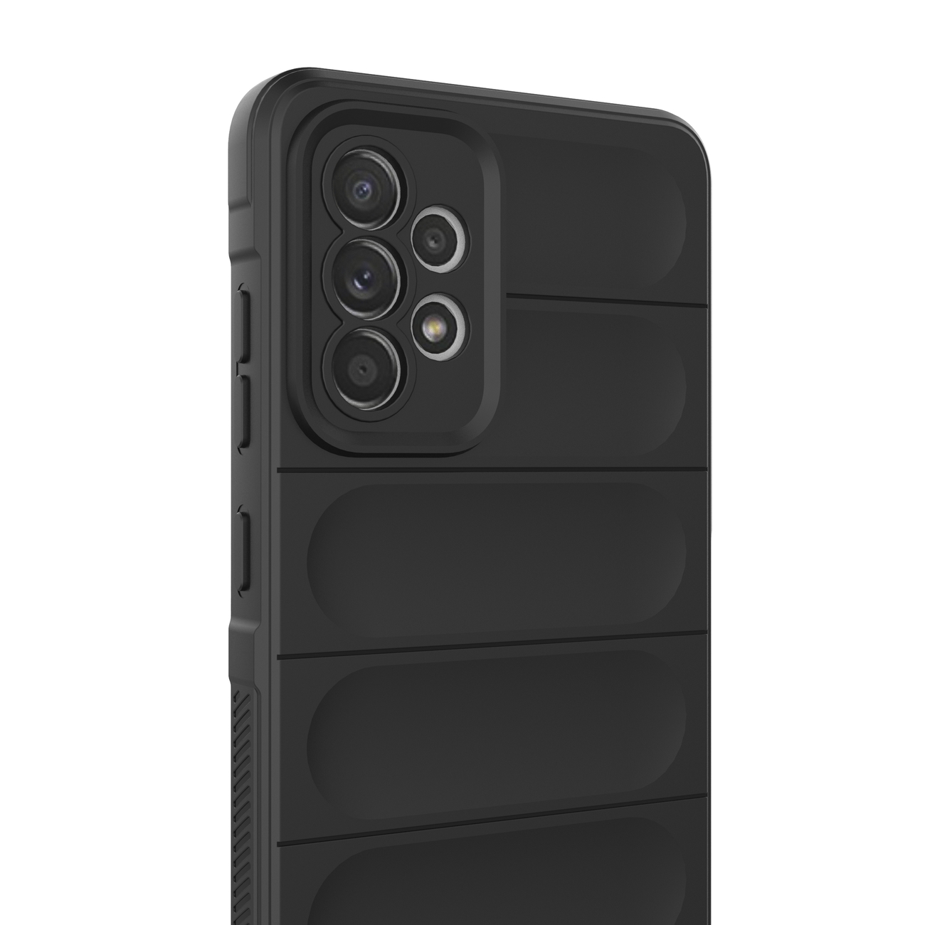 Pokrowiec etui pancerne Magic Shield Case czarne SAMSUNG Galaxy A52 4G / 10