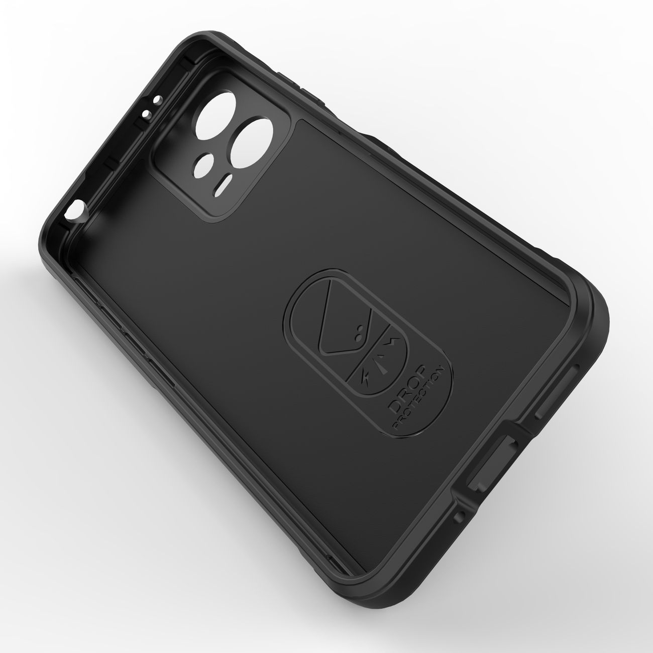 Pokrowiec etui pancerne Magic Shield Case czarne Xiaomi Poco X5 5G / 3