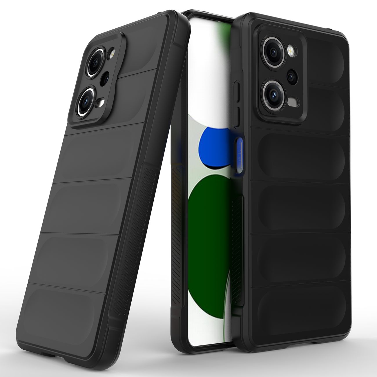 Pokrowiec etui pancerne Magic Shield Case czarne Xiaomi Poco X5 Pro 5G / 6