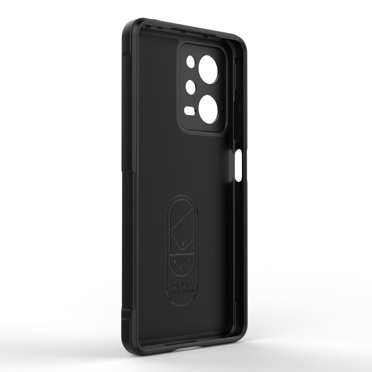 Pokrowiec etui pancerne Magic Shield Case czarne Xiaomi Redmi Note 12 Pro / 7