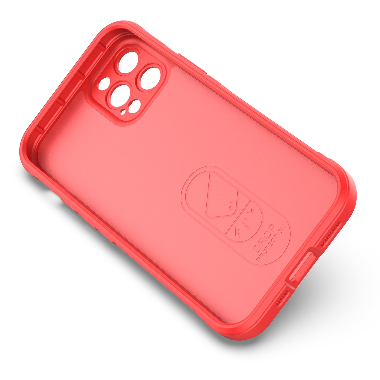 Pokrowiec etui pancerne Magic Shield Case czerwone APPLE iPhone 12 Pro / 2