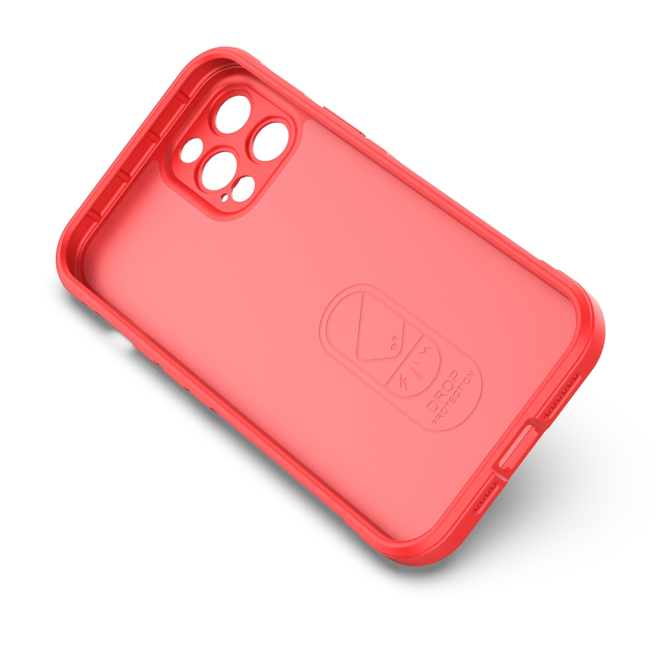 Pokrowiec etui pancerne Magic Shield Case czerwone APPLE iPhone 12 Pro Max / 2