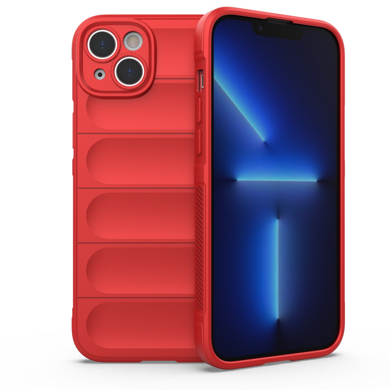 Pokrowiec etui pancerne Magic Shield Case czerwone APPLE iPhone 14 Plus