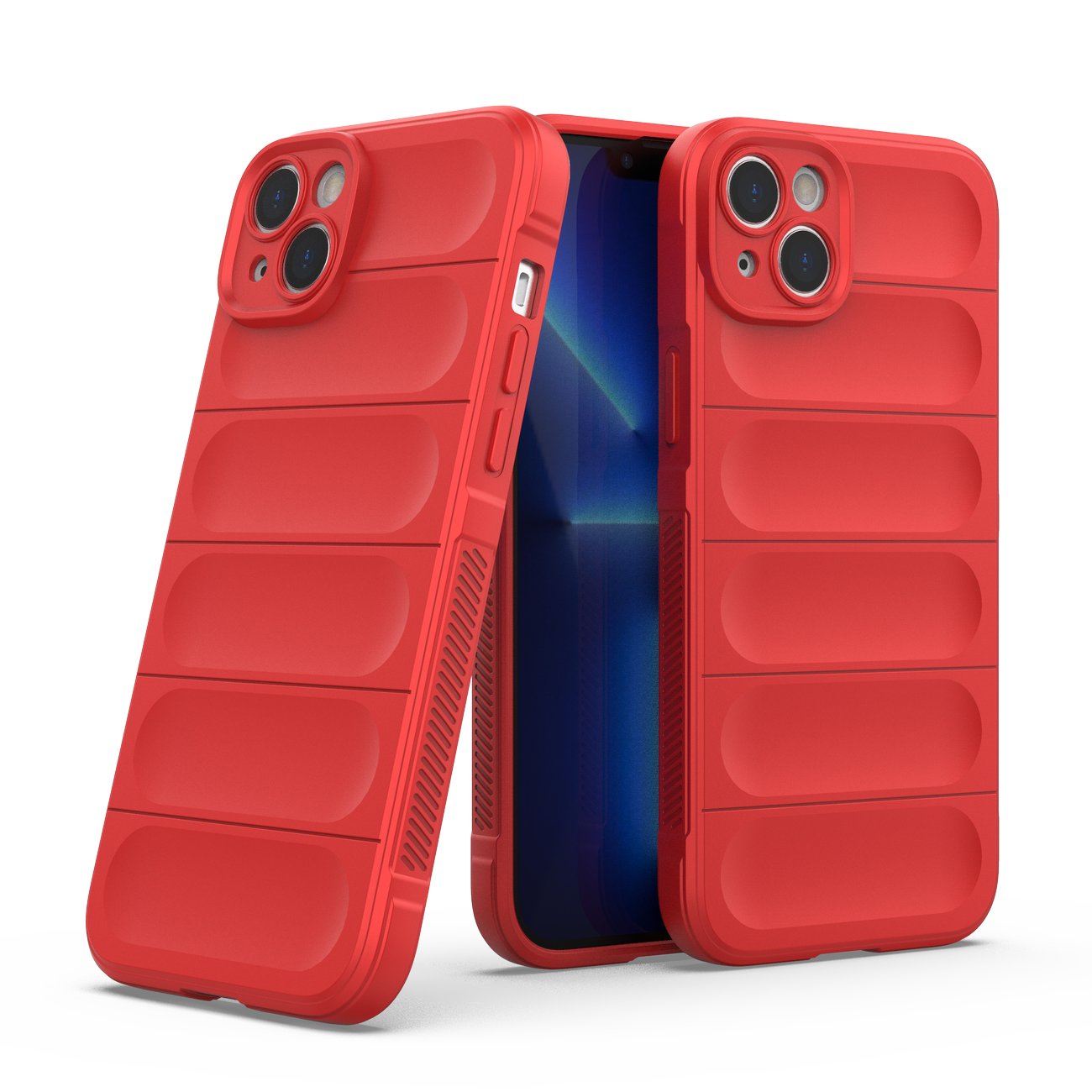 Pokrowiec etui pancerne Magic Shield Case czerwone APPLE iPhone 14 Plus / 6